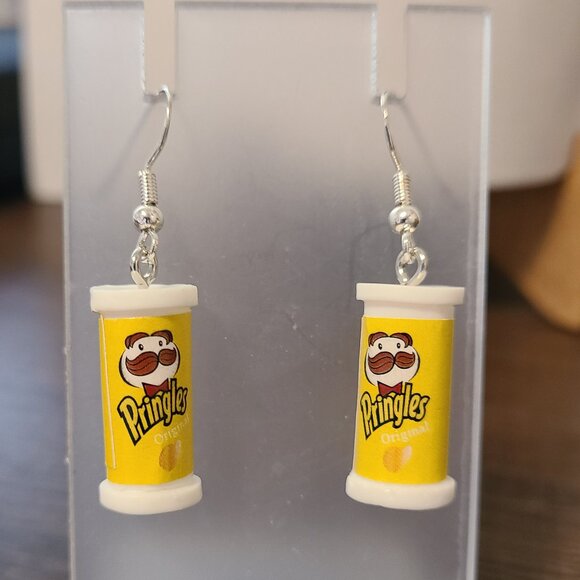 Handmade Edible Theme Multi-Color Dangle Earrings NWOT Ladies Unisex Fun Casual - Picture 1 of 4